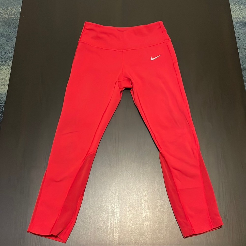 Nike red leggings